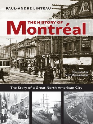 cover image of The History of Montréal